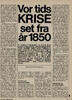 Vor tids krise set fra 1850 