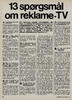 13 spørgsmål om reklame-tv