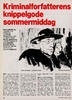 Kriminalforfatterens knippelgode sommermiddag 
