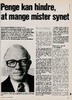 Penge kan hindre at mange mister synet 