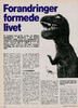 Forandringer formede livet 