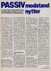 Passiv modstand nytter 