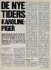 De nye tiders karoline-piger 