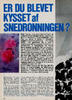 Er du blevet kysset af snedronningen? 