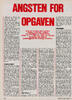Angsten for opgaven 