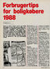 Forbrugertips for boligkøbere 1988