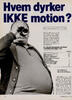 Hvem dyrker ikke motion?