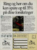 Ring og hør om du kan spare op til 35 % på dine forsikringer