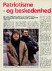 Patriotisme - og beskedenhed