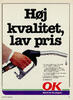Høj kvalitet, lav pris