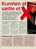 Kunsten at sætte et X