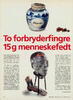 To forbryderfingre 15 g menneskefedt