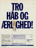 Tro, håb og ærlighed