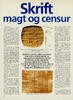 Skrift magt og censur 