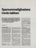 Sparsommelighedens travle køkken