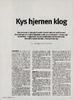 Kys hjernen klog