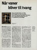 Når vaner bliver til tvang
