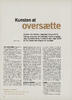 Kunsten at oversætte