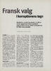 Fransk valg i korruptionens tegn