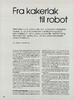 Fra kakerlak til robot