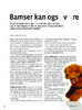 Bamser kan også være blinde 