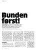 Bunden først