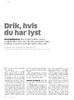 Drik, hvis du har lyst 