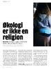 Økologi er ikke en religion 