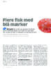 Flere fisk med blå mærker 