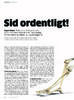 Sid ordentligt