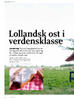 Lollandsk ost i verdensklasse 