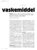 Vaskemiddel 