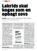 Lakrids skal koges som en opbagt sovs 