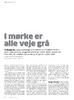I mørke er alle veje grå