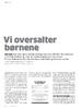 Vi oversalter børnene