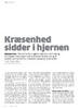 Kræsenhed sidder i hjernen