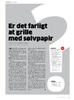 Er det farligt at grille med sølvpapir?