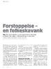 Forstoppelse - en folkeskavank