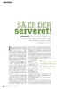 så er der serveret!