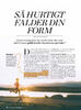Så hurtigt falder din form