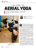 Jeg går til arial yoga