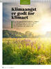 Klimaangst er godt for klimaet