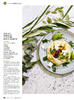 Mini rod-frugttærter med rucola, gedeost og nigella