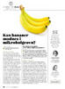 Kan bananer modnes i mikrobølgeovn?