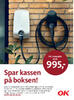 Spar kassen på boksen